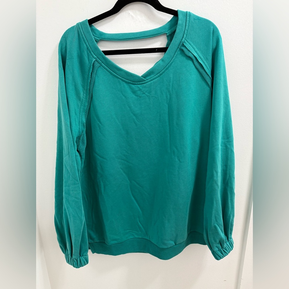 POL Teal Sweatshirt for Women